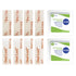 EZ Pass Mounting Strips: Adhesive Strips, Dual Lock Tape, (4 Sets - 8 pcs) with Cleaning Prep Pad (2 Pieces)